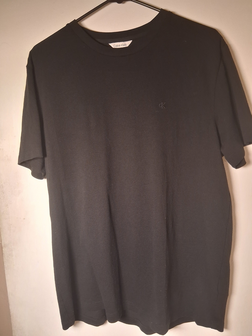 Calvin Klein Men’s Black Short-Sleeve Crewneck T-Shirt